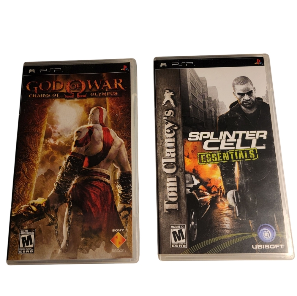 PSP Games God Of War COO & Tom Clancy's Splinter Cell Essentials Complete